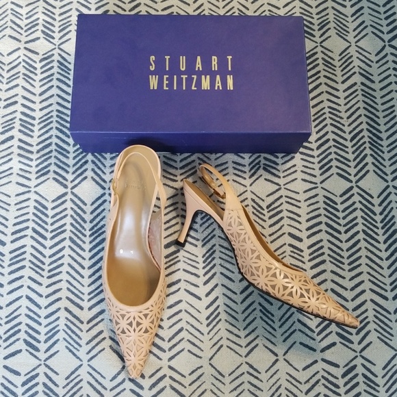 Stuart Weitzman Shoes - Beautiful Stuart Weitzman Slingback Heels